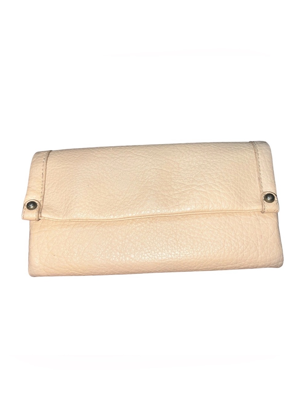 Mancini Pebbled Leather RFID Trifold Wallet Pink